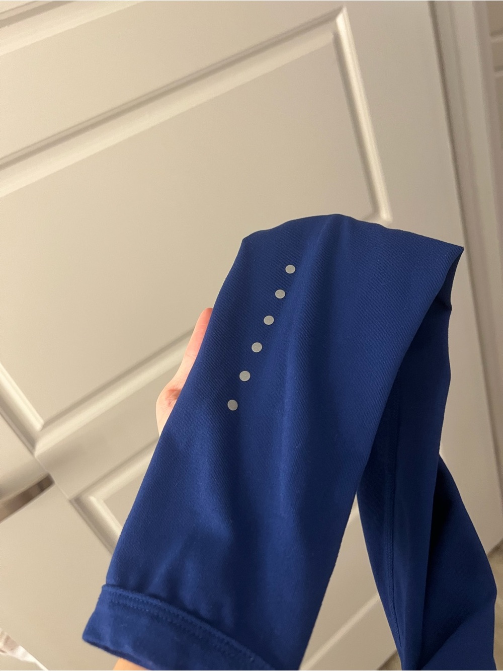 Nike Royal Blue Half-Zip Performance Pullover - Picture 3 of 4